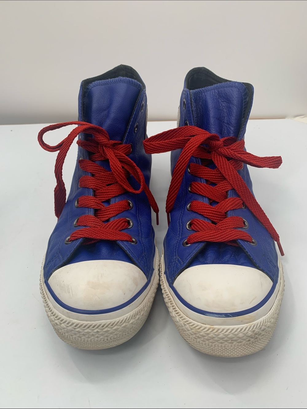 Converse Chuck Taylor Blue All Star Leather Unisex Men's 11 Women's 13